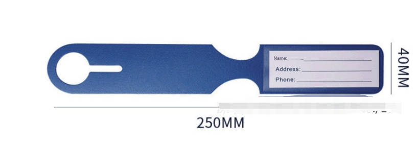 Vibrant Luggage Tag for Effortless Travel™